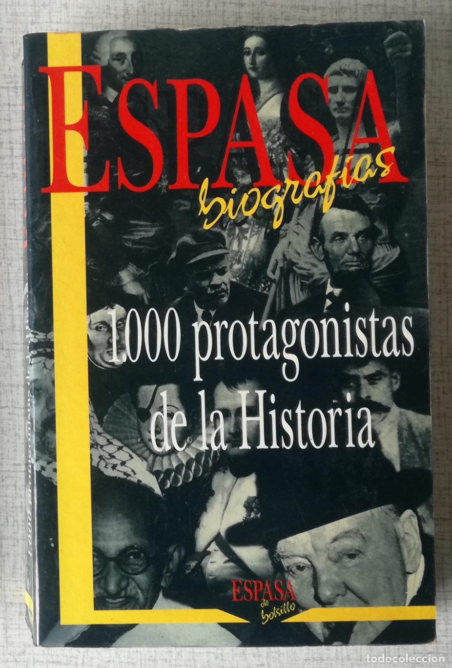 Libros de segunda mano: 1000 protagonistas de la Historia - Espasa Biografias; Espasa Calpe, 1993