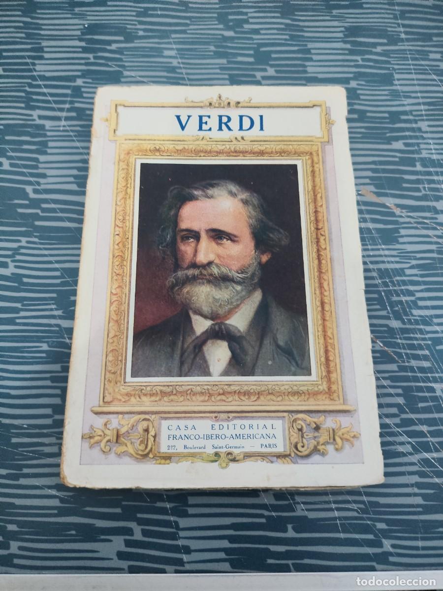 Libros de segunda mano: VERDI,SU VIDA Y SUS OBRAS, EMILIO GASCO CONTELL, PARIS,184 P&Aacute;GINAS.