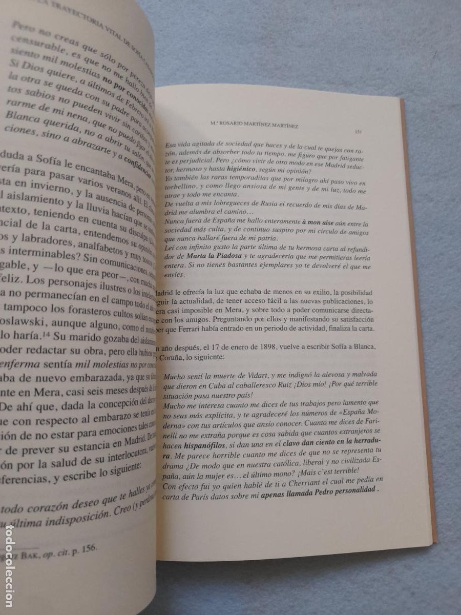 Libros de segunda mano: Vida e Tempo de Sof&iacute;a Casanova (1861 - 1958). Ant&oacute;n M. Pazos. - Foto 5