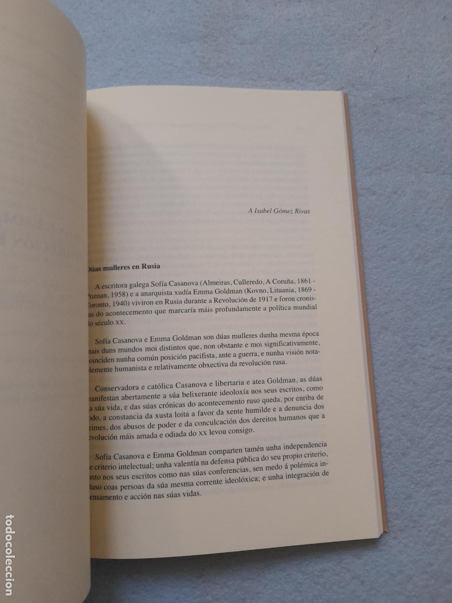 Libros de segunda mano: Vida e Tempo de Sof&iacute;a Casanova (1861 - 1958). Ant&oacute;n M. Pazos. - Foto 6