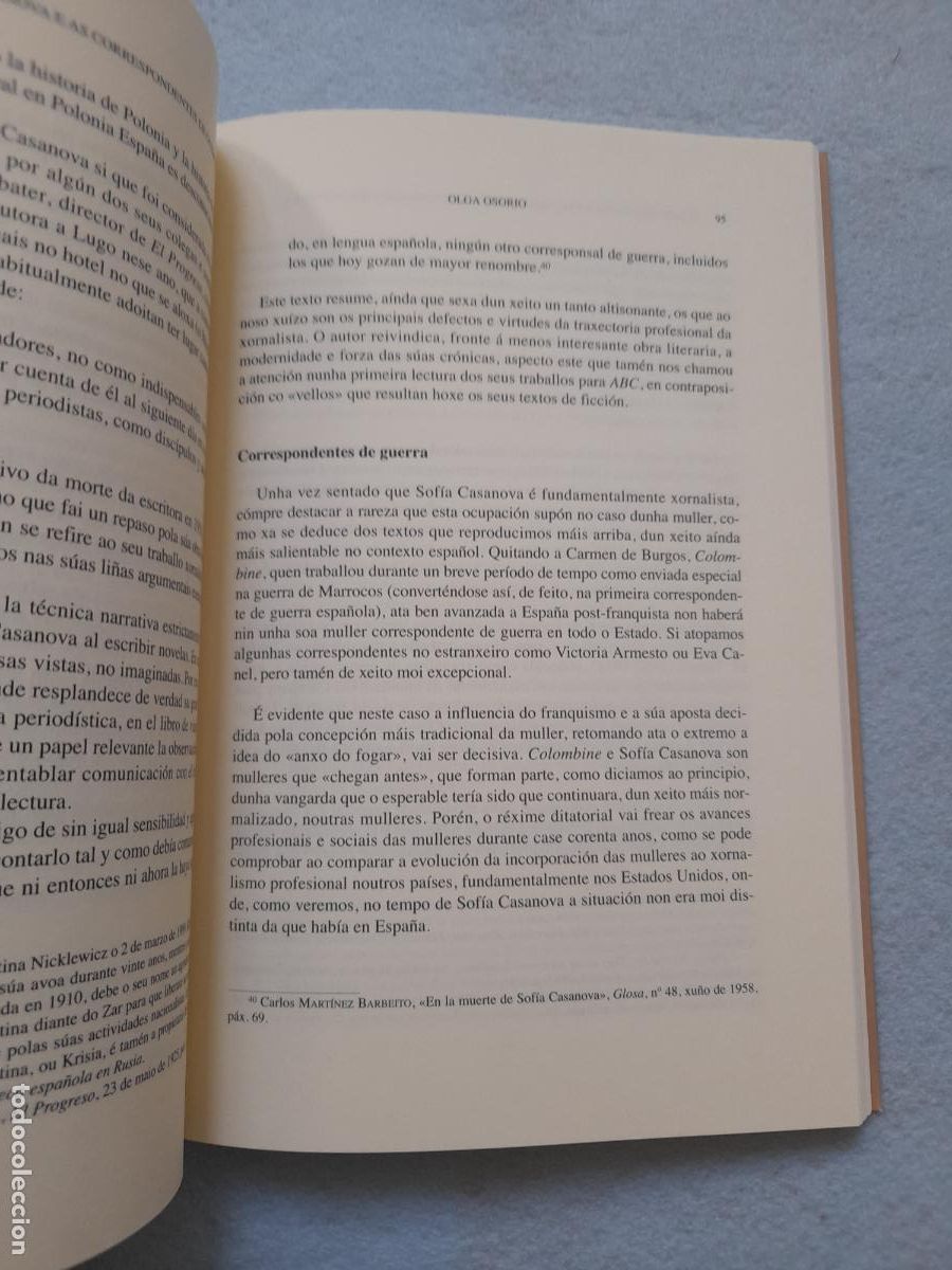 Libros de segunda mano: Vida e Tempo de Sof&iacute;a Casanova (1861 - 1958). Ant&oacute;n M. Pazos. - Foto 7