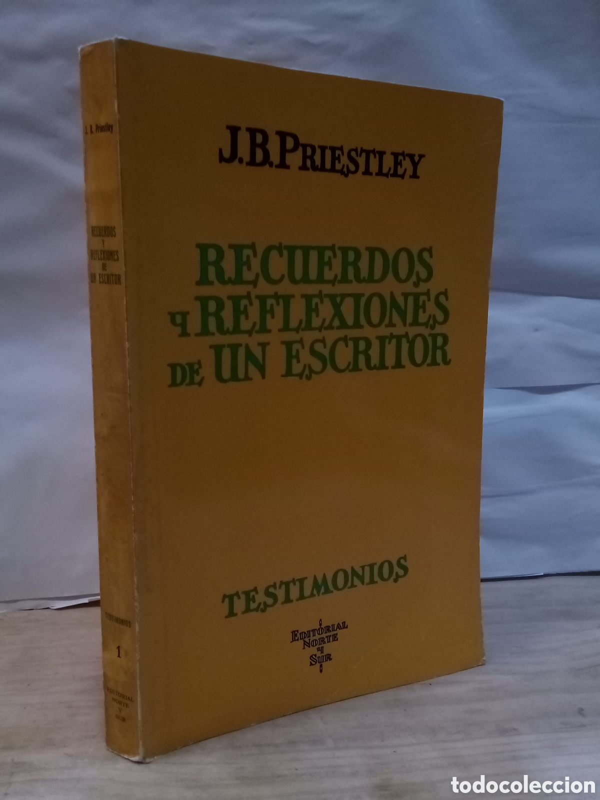 Livros em segunda m&atilde;o: J. B. Priestley: Recuerdos y reflexiones de un escritor