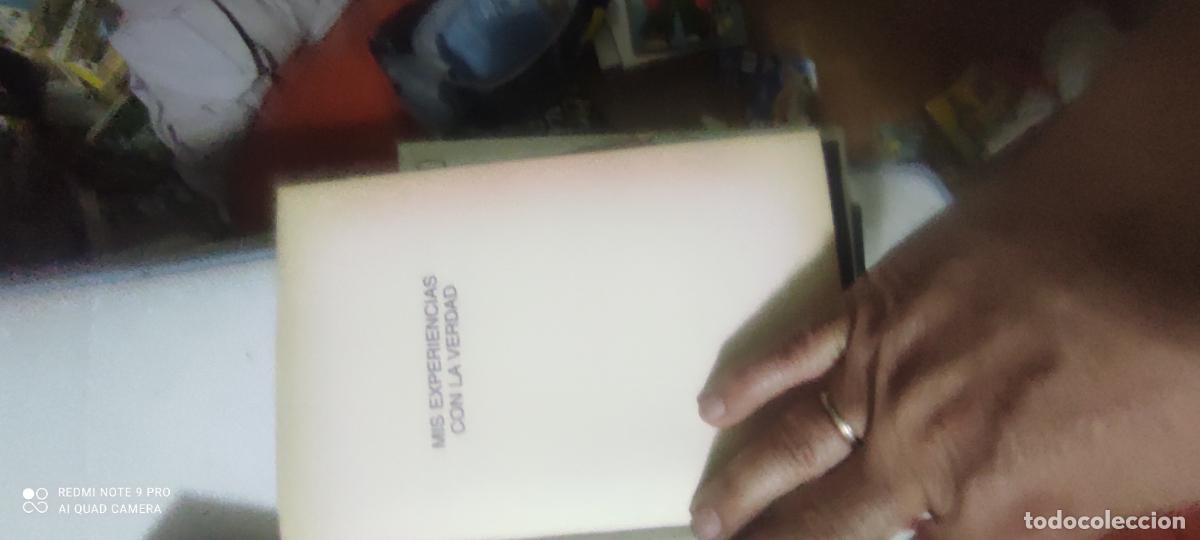 Libros de segunda mano: MIS EXPERIENCIAS CON LA VERDAD AUTOBIOGRAFIA DE MAHATMA GANDHi