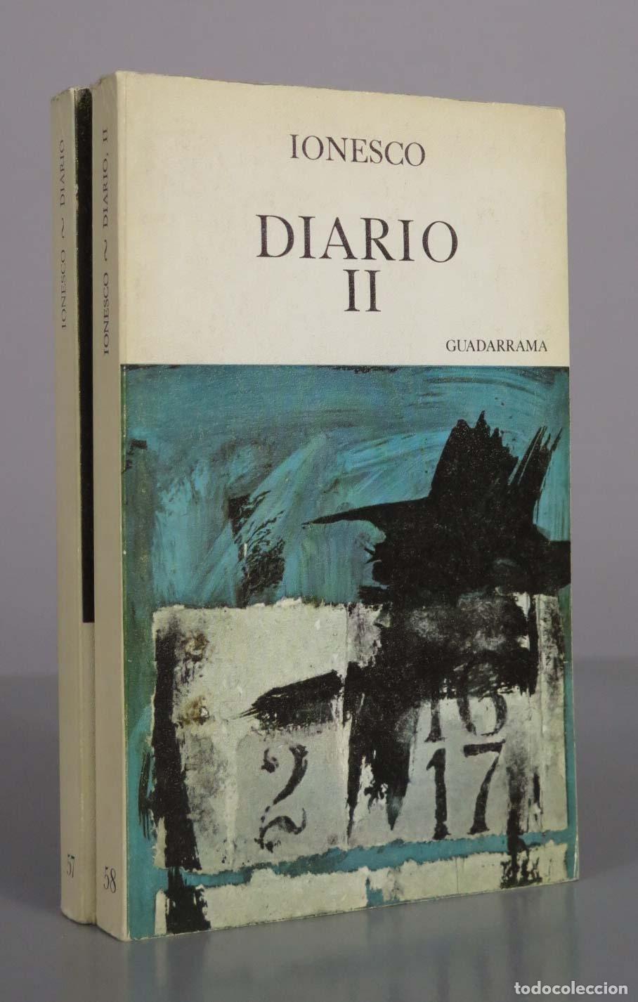 Libros de segunda mano: Diario - Eug&egrave;ne Ionesco - Guadarrama. 2 TOMOS