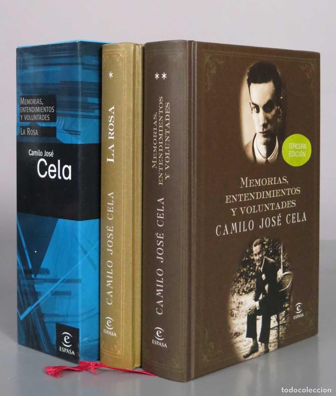 Libros de segunda mano: Memorias, entendimientos y voluntades - Camilo Jos&eacute; Cela - Espasa. 2 TOMOS