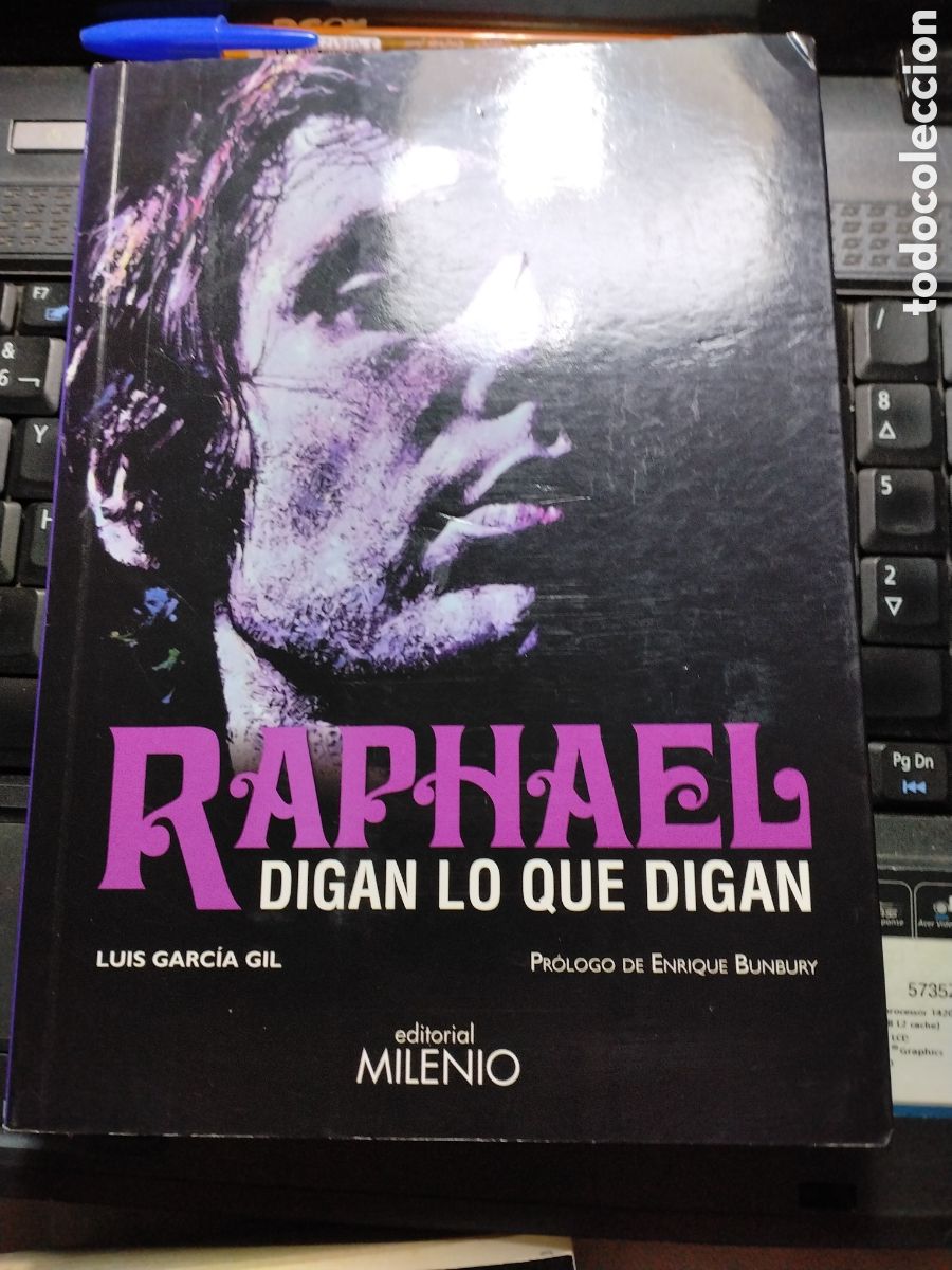 Libros de segunda mano: RAPHAEL - DIGAN LO QUE DIGAN - LUIS GARC&Iacute;A GIL - EDITORIAL MILENIO 2022 - DEDICADO POR EL AUTOR.