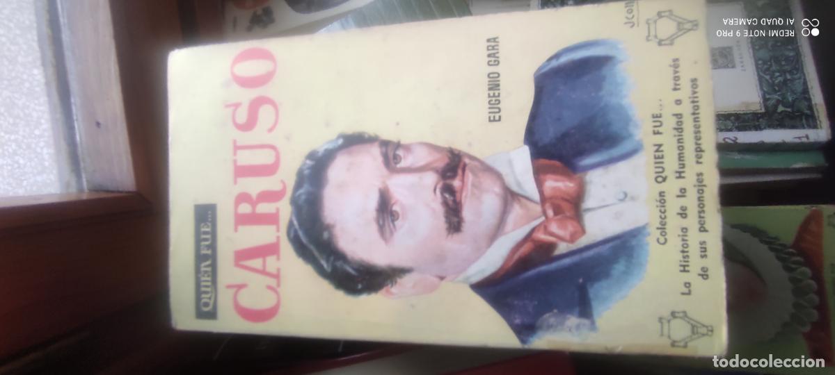 Libros de segunda mano: Quien fue?... Caruso