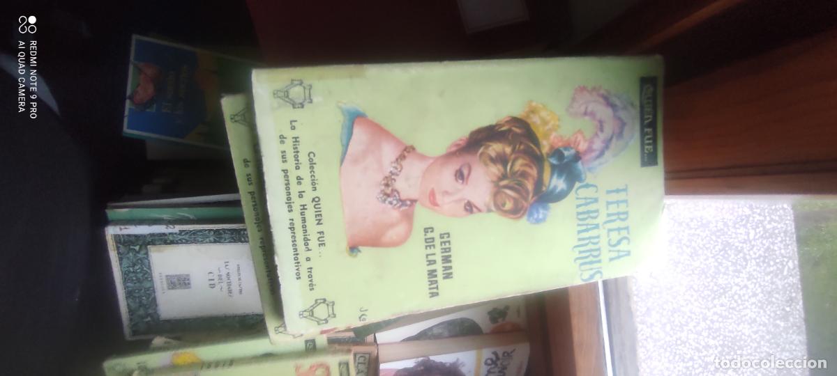 Libros de segunda mano: Quien fue?... Teresa cabarrus