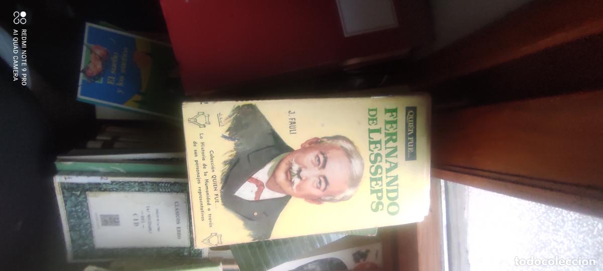 Libros de segunda mano: Quien fue?... Lesseps.