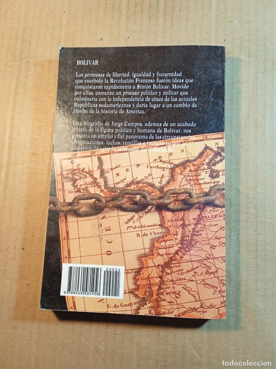 Libros de segunda mano: BOLIVAR DE JORGE CAMPOS - Foto 2