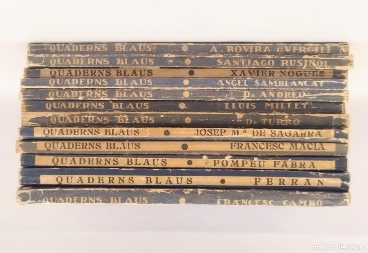 Gebrauchte B&uuml;cher: 12 Quaderns Blaus. La nostra gent. Marius Aguilar i Carles Soldevila. Llibreria Catalona. Barcelona.
