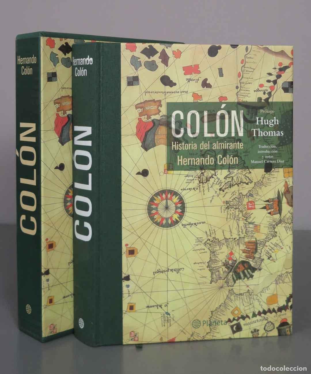 Libros de segunda mano: Col&oacute;n. Historia del almirante - Hernando Col&oacute;n - Editorial Planeta