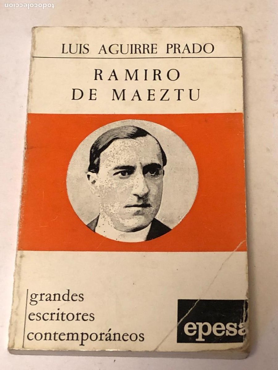 Libros de segunda mano: Libro Ramiro de Maeztu Luis Aguirre Prado 1974 Grandes Escritores Contemporaneos PEIFER