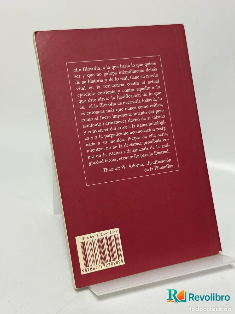 Libros de segunda mano: Adorno (1903-1969) - Ram&oacute;n E. Mandoado Guti&eacute;rrez - Foto 2
