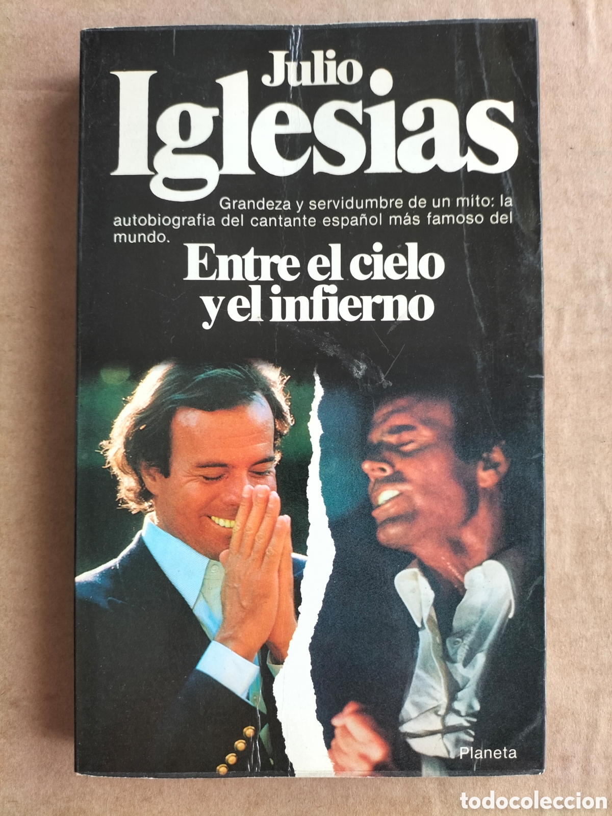 Libros de segunda mano: Entre el cielo y el infierno. Julio Iglesias. Documento 52. Editorial Planeta, 1981. Libro
