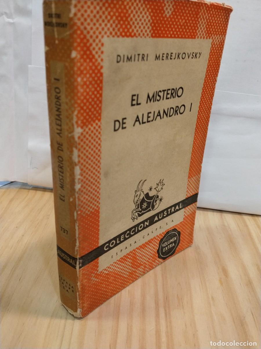 Libros de segunda mano: Dimitri Merejkovsky. El misterio de Alejandro I. - Foto 1