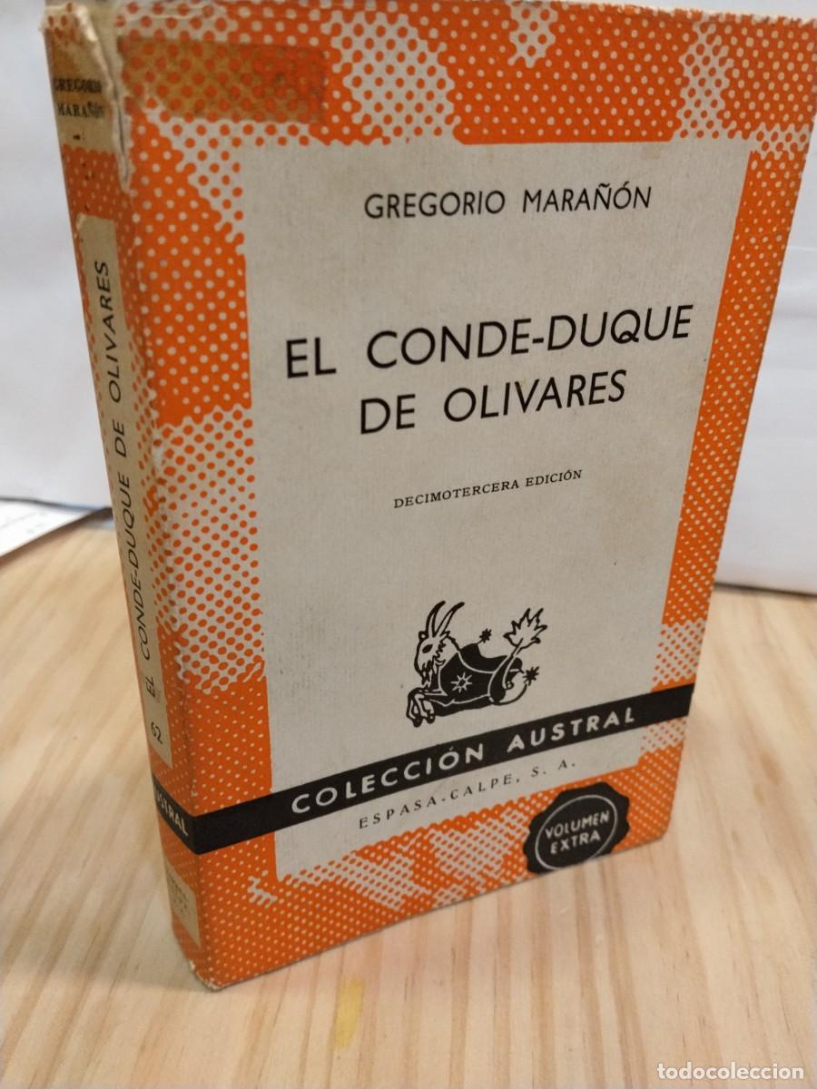 Libri di seconda mano: Gregorio Mara&ntilde;&oacute;n. El Conde Duque de Olivares.
