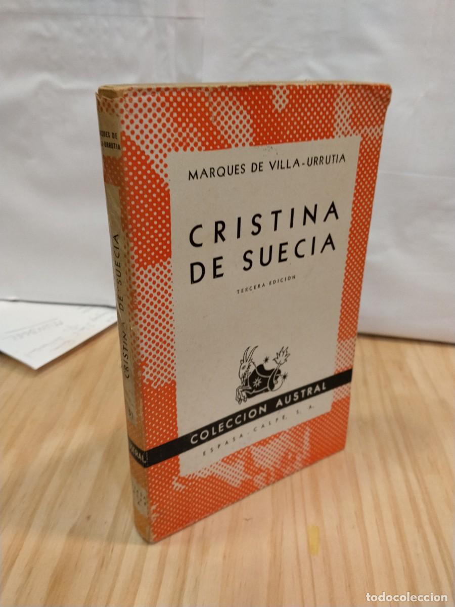 Second hand books: Marques de Villa-Urrutia. Cristina de Suecia