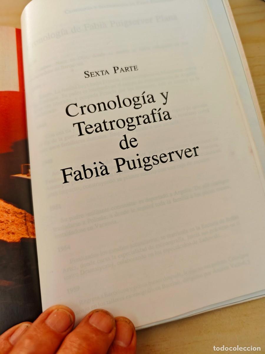 Libros de segunda mano: FABIA PUIGSERVER - HOMBRE DE TEATRO - Foto 6