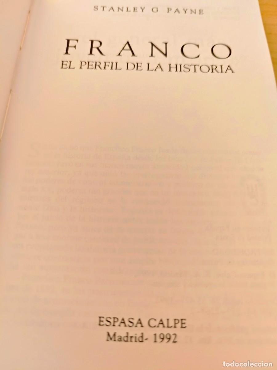 Libros de segunda mano: FRANCO - EL PERFIL DE LA HISTORIA - Foto 3