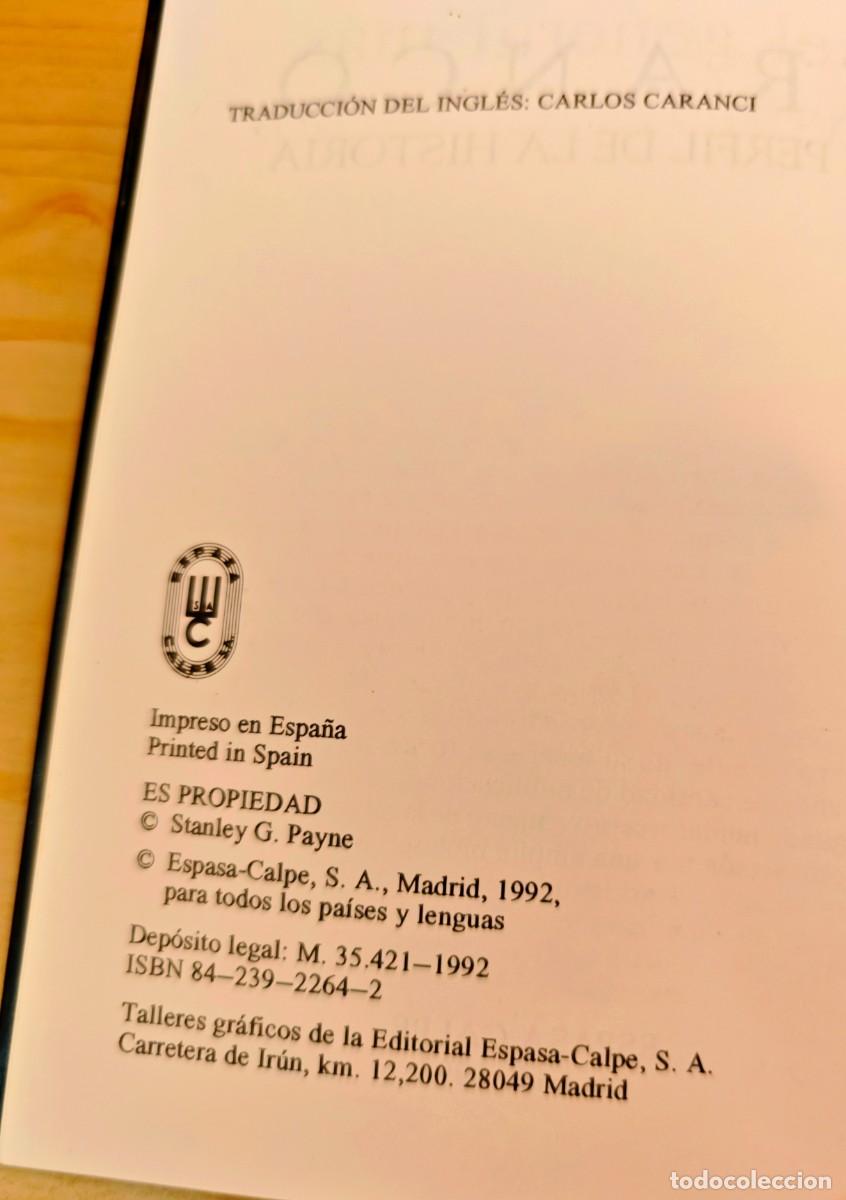 Libros de segunda mano: FRANCO - EL PERFIL DE LA HISTORIA - Foto 4