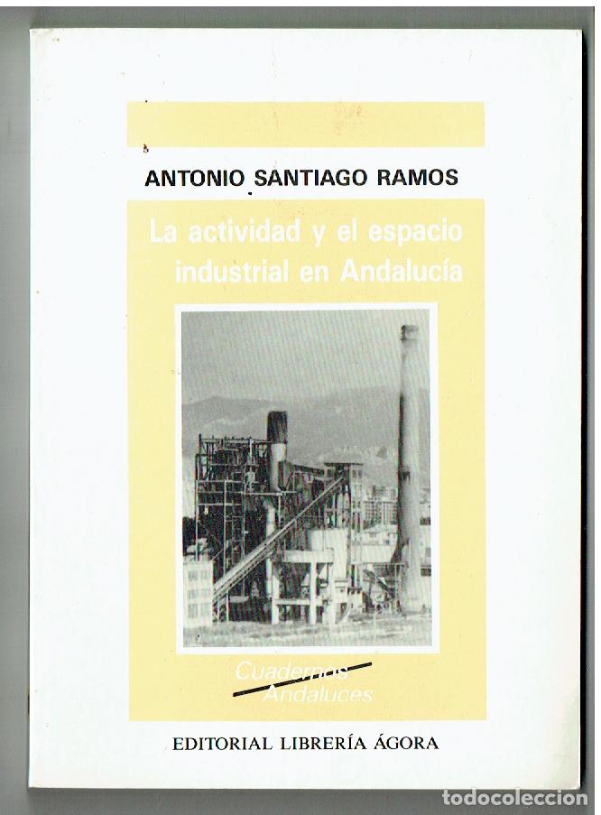 Libros de segunda mano: LA ACTIVIDAD Y EL ESPACIO INDUSTRIAL EN ANDALUC&Iacute;A. ANTONIO SANTIAGO RAMOS. &Aacute;GORA, 1991. ( ST/PR2)