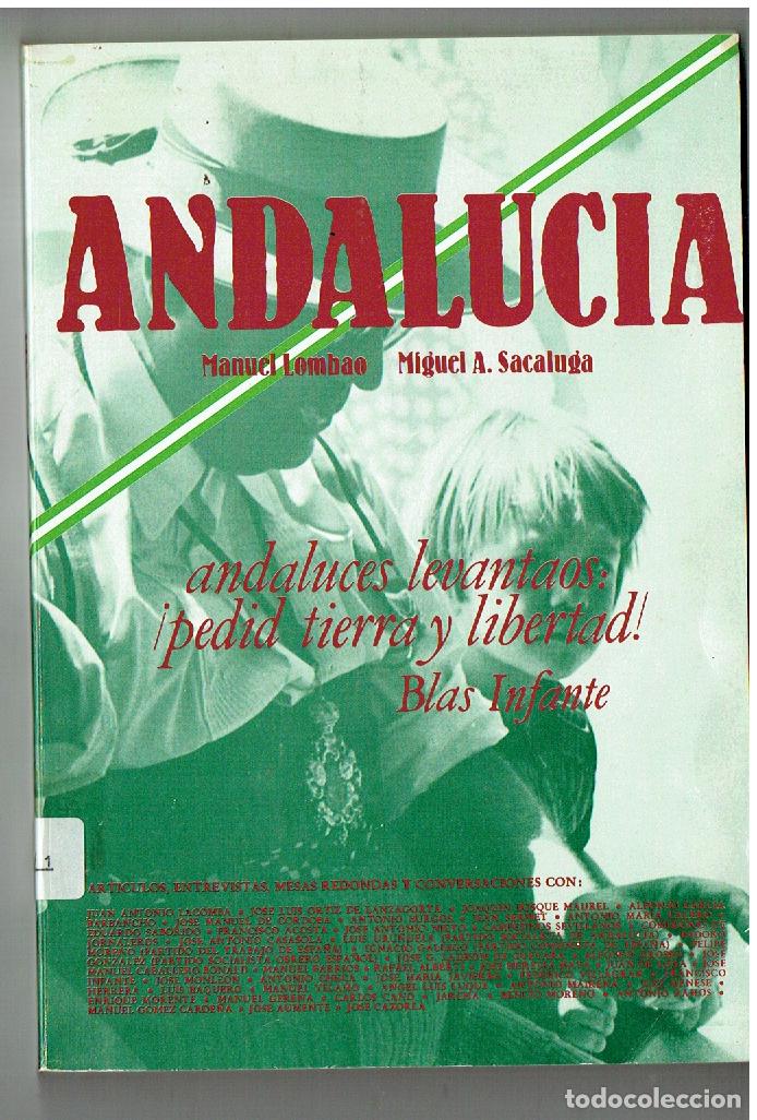 Libros de segunda mano: ANDALUC&Iacute;A . MANUEL LOMBO / MIGUEL A. SACALUGA. LA GAYA CIENCIA, 1977.( ST/PR2)