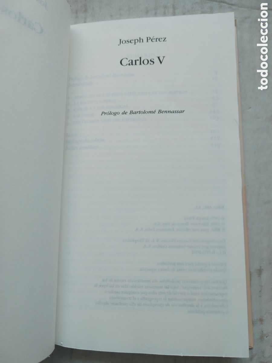 Libros de segunda mano: CARLOS V/JOSEPH PEREZ - Foto 2