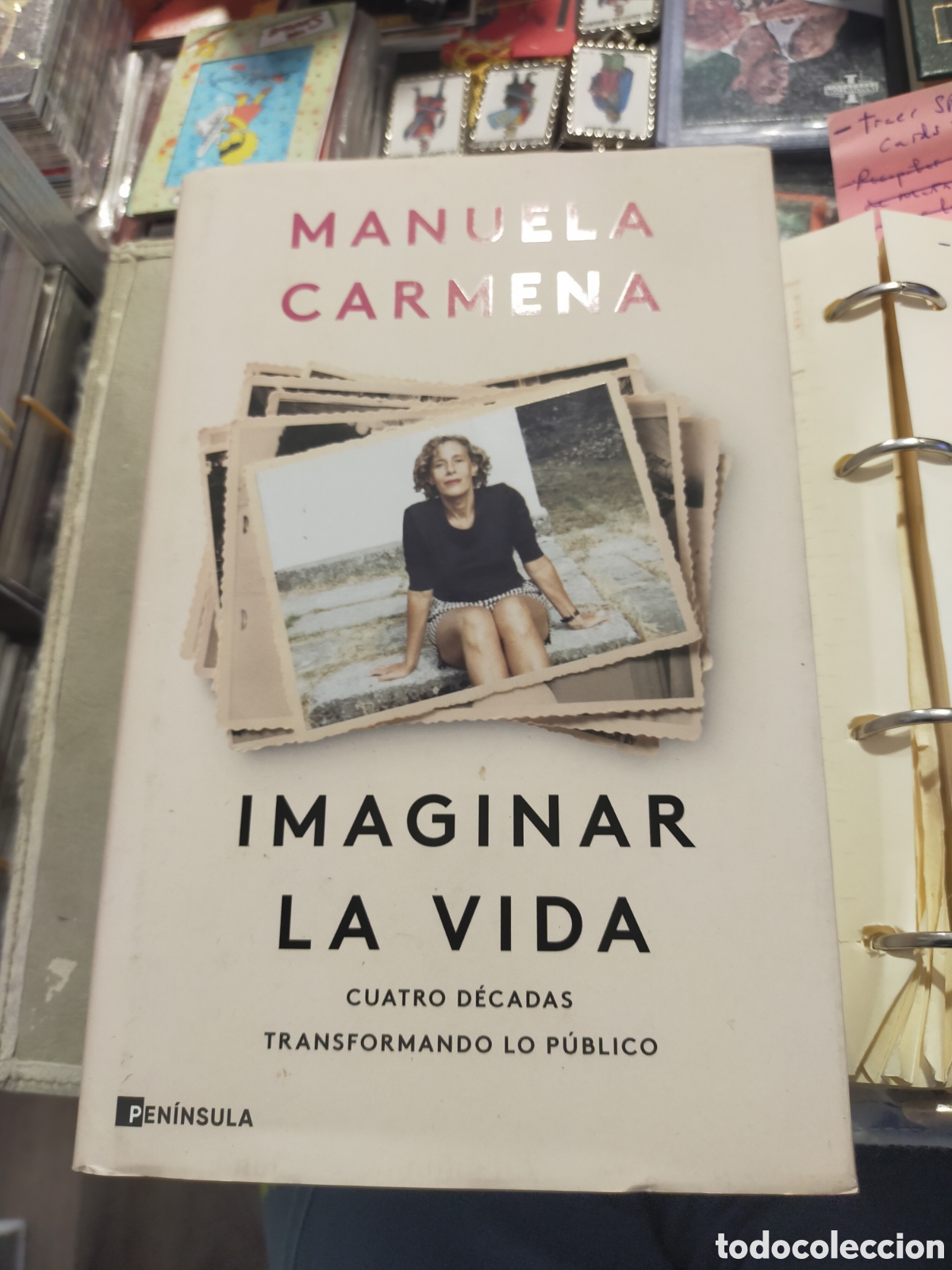Libros de segunda mano: IMAGINAR LA VIDA MANUELA CARMENA PEN&Iacute;NSULA COMO NUEVO - Foto 1