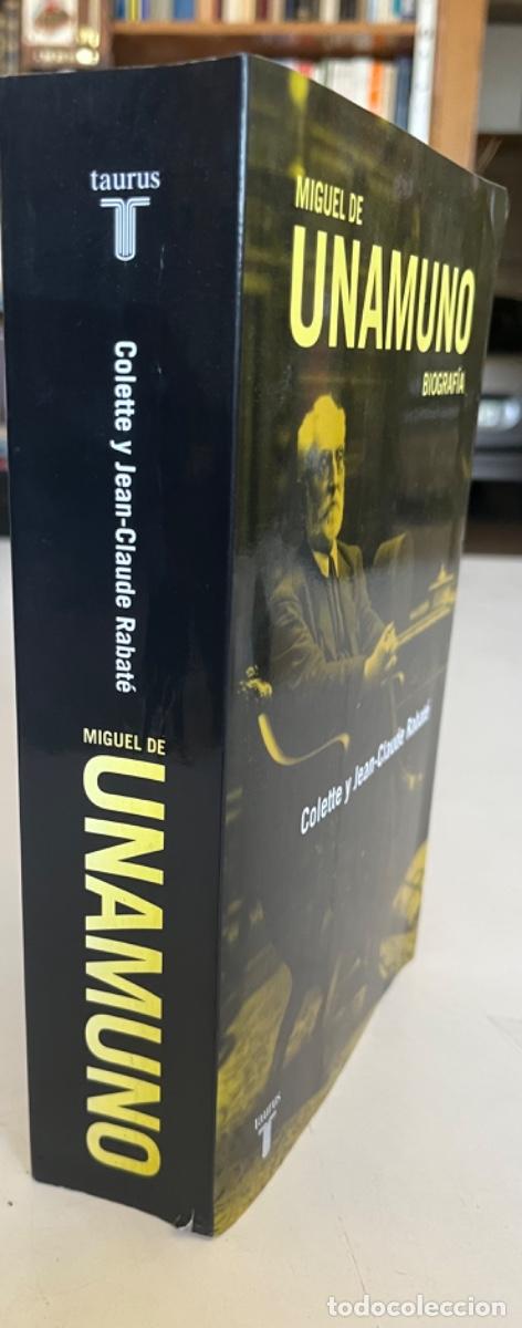 Libros de segunda mano: Rabate, Colette y Jean-Claude.-Miguel de Unamuno. Biograf&iacute;a