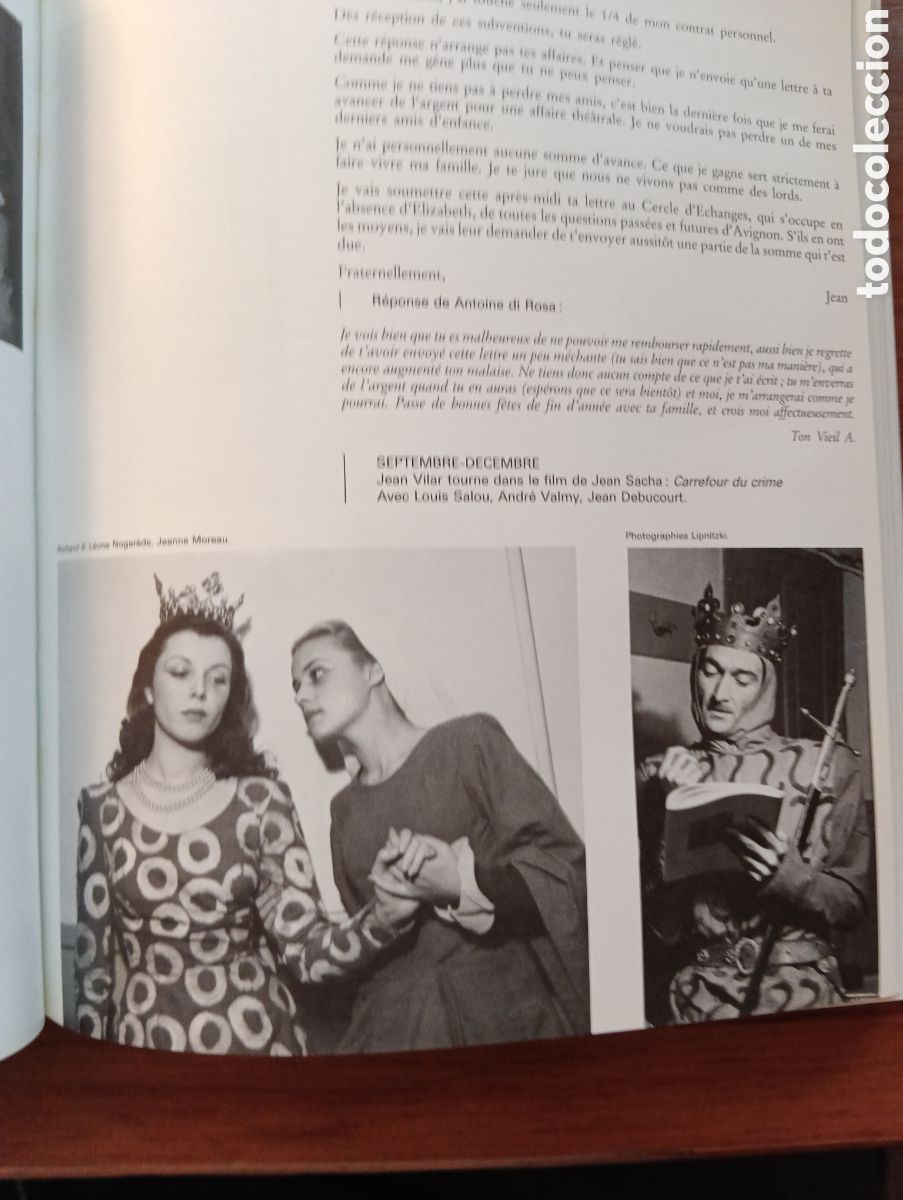Libros de segunda mano: Jean Vilar par Lui-m&ecirc;me - Foto 2