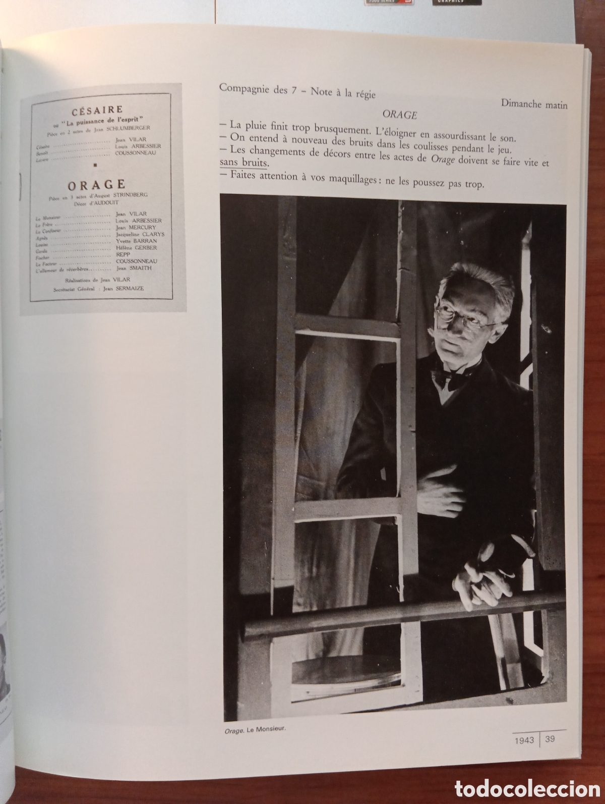 Libros de segunda mano: Jean Vilar par Lui-m&ecirc;me - Foto 4