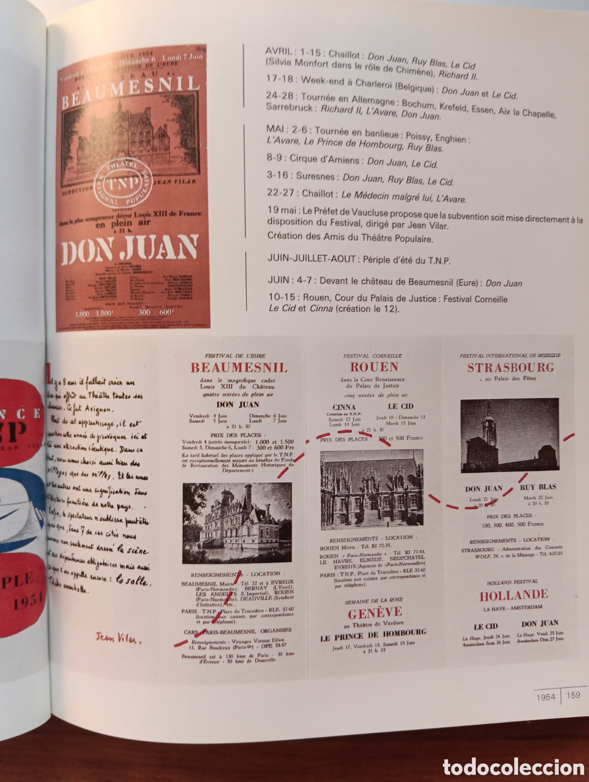 Libros de segunda mano: Jean Vilar par Lui-m&ecirc;me - Foto 7