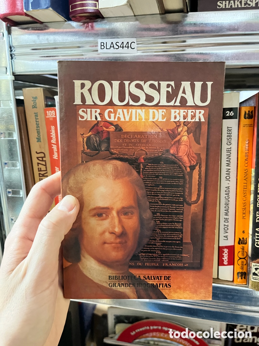 Libros de segunda mano: BLAS44C -ROUSSEAU _ SIR GAVIN DE BEER