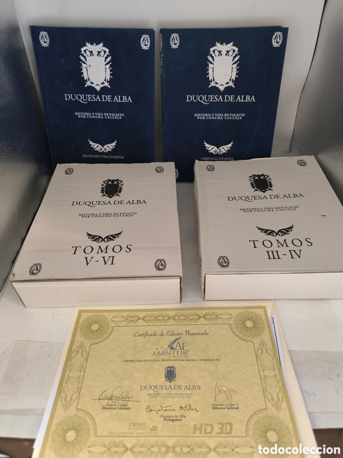 Libros de segunda mano: Duquesa de Alba historia y vida de palacio por Concha Calleja 6 tomos