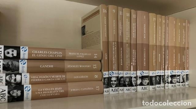 Libros de segunda mano: 18 LIBROS COLECCION ABC, PROTAGONISTAS DEL SIGLO XX, BIOGRAFIAS QUE CONSTRUYERON EL SIGLO, 2003