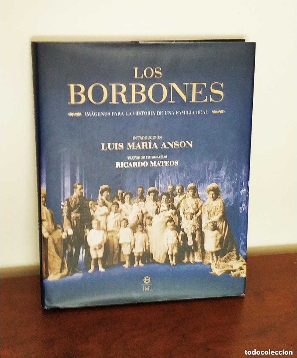 Libros de segunda mano: Los Borbones. Imagenes para la historia de una Familia Real - Ricardo Mateos