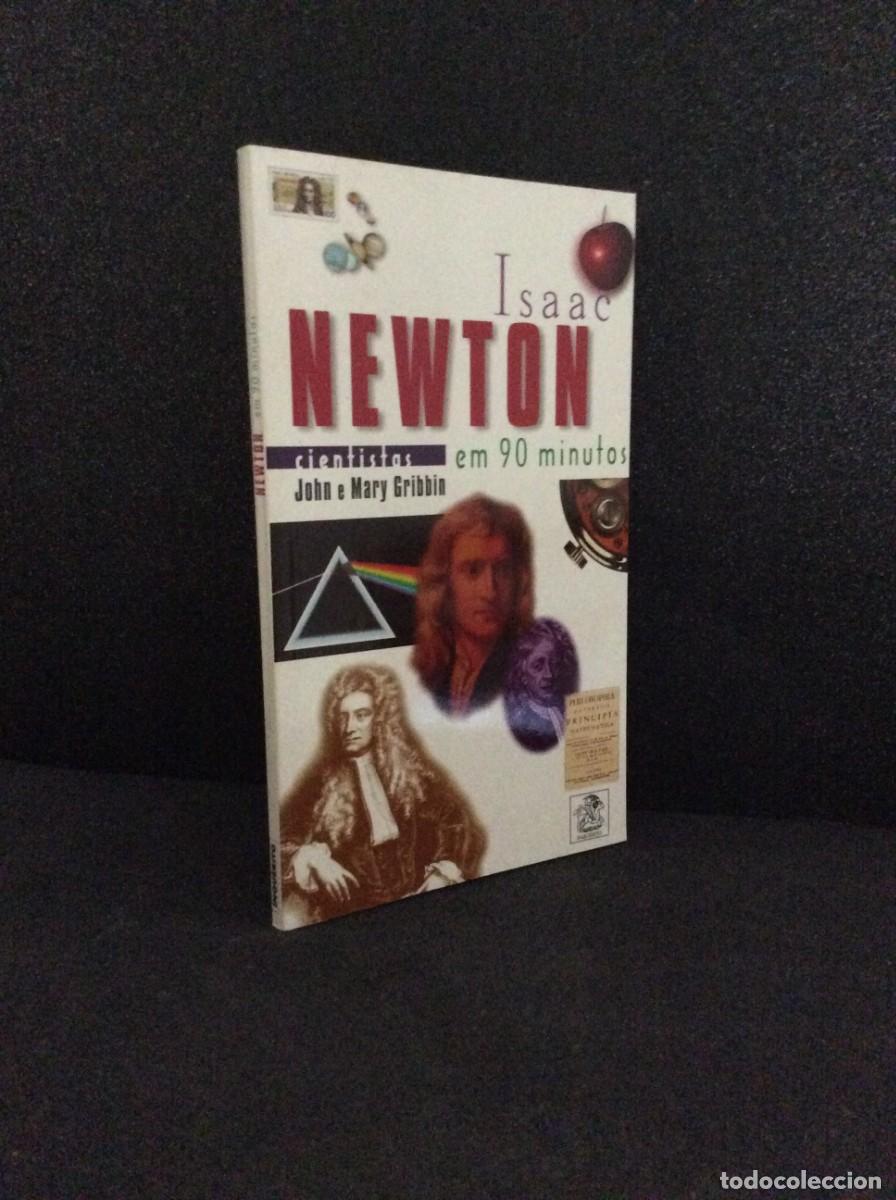 Libros de segunda mano: Tema: Cientistas, em 90 minutos - Isac Newton Por John e Mary Gribbin, 1997. Livro nunca lido