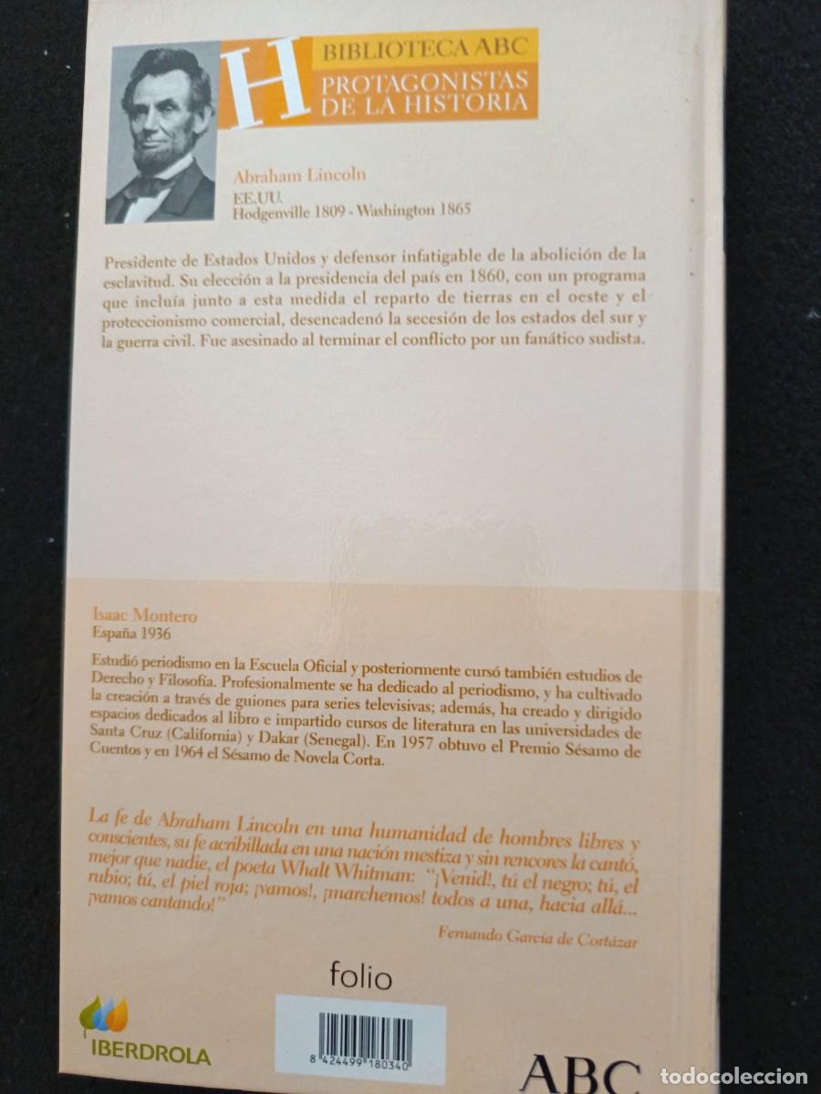 Libros de segunda mano: T&Iacute;TULO: ABRAHAM LINCOLN - Foto 2
