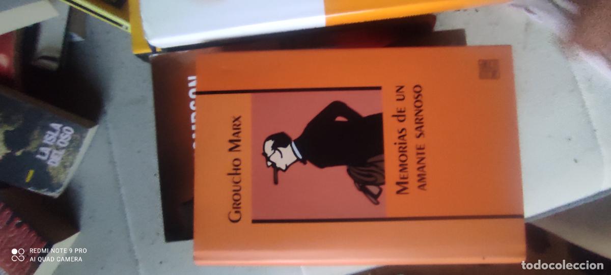 Libros de segunda mano: Memorias de un amante sarnoso.- Marx, Groucho