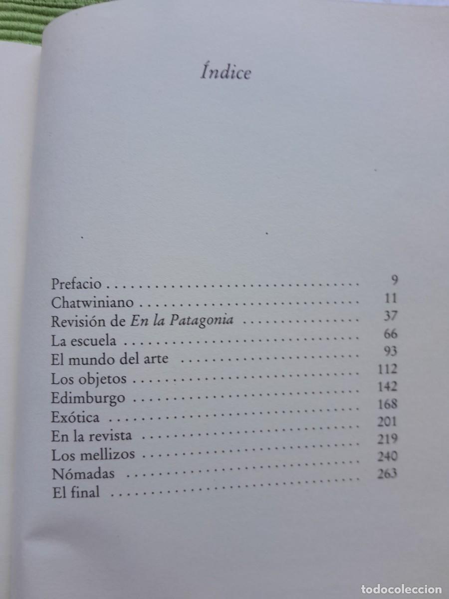 Libros de segunda mano: CON CHATWIN. SUSANNA CLAPP. MUCHNIK 1997 - Foto 7