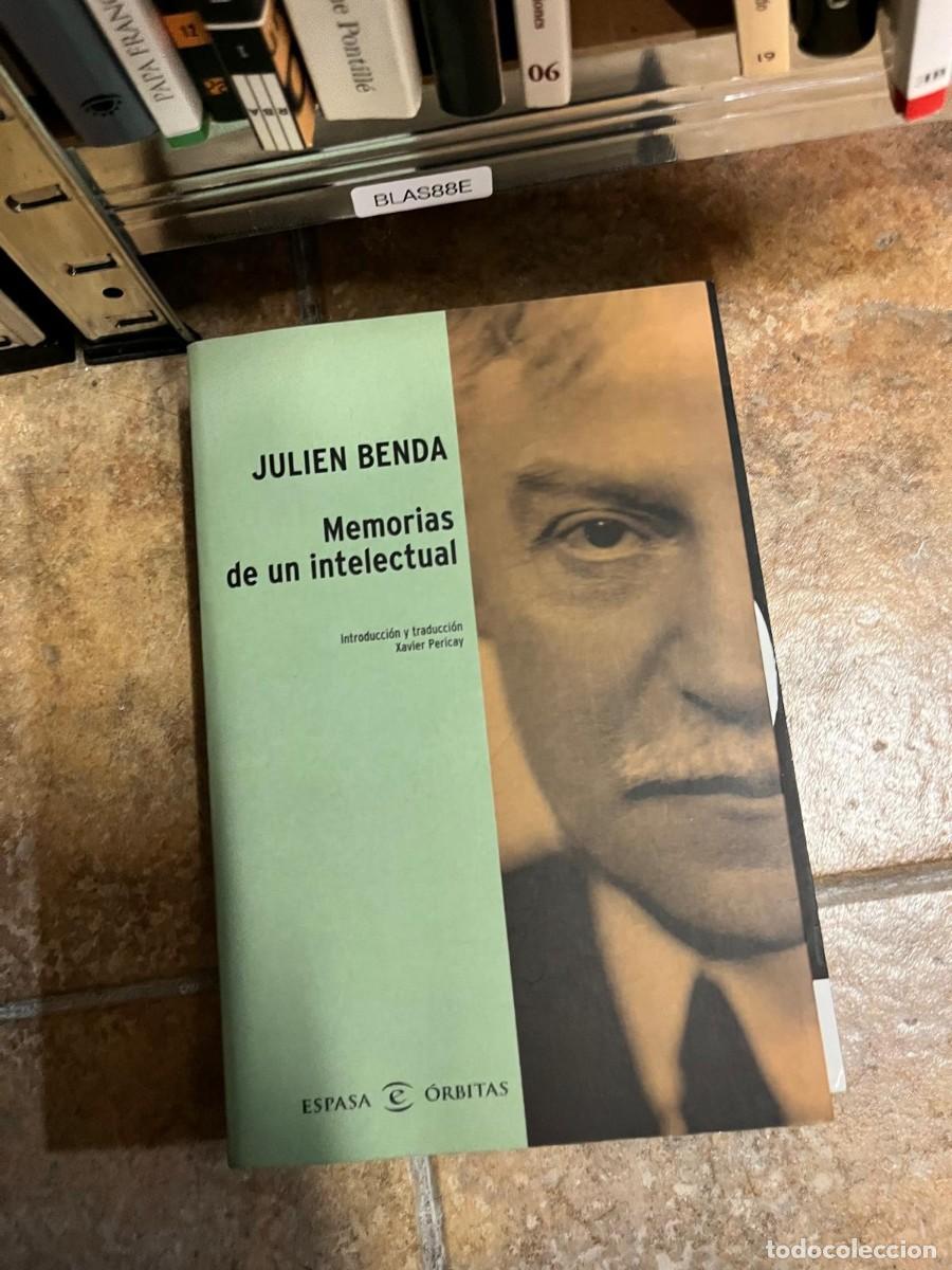 Libros de segunda mano: BLAS88E &ndash; Memorias de un intelectual &ndash; Julien Benda &ndash; Espasa (&Oacute;rbitas).