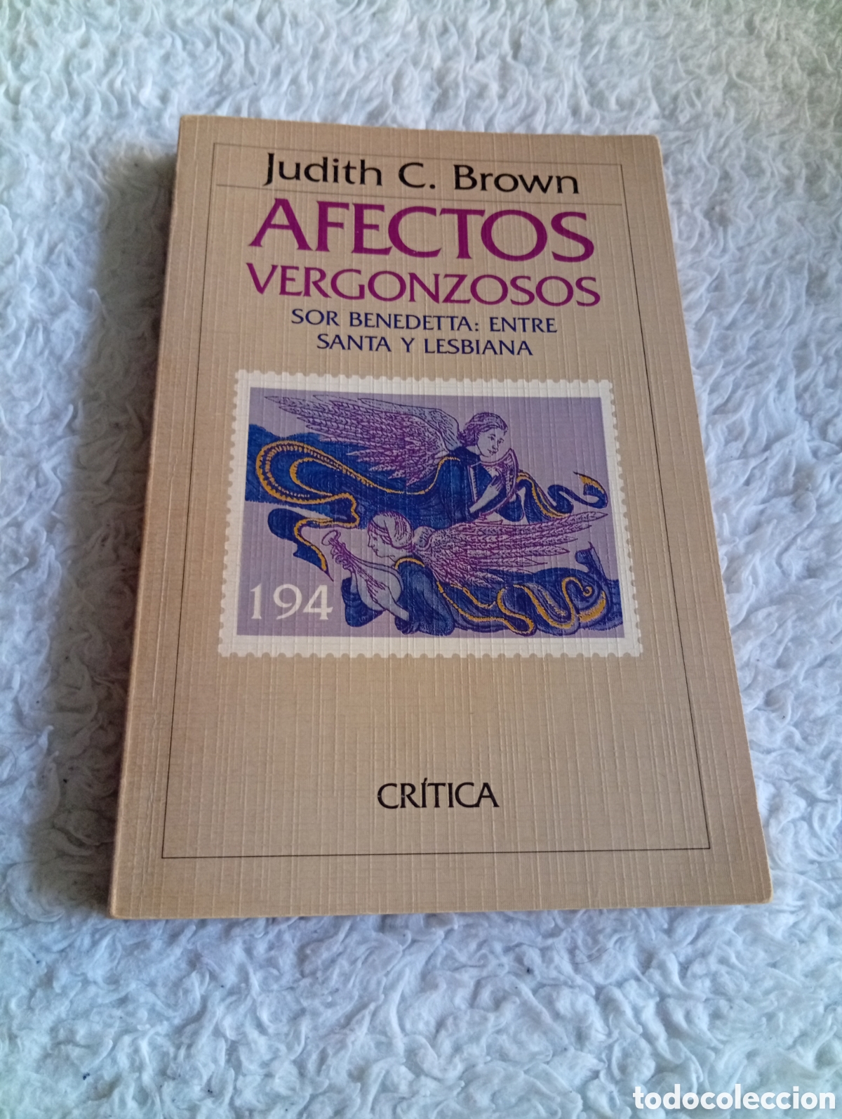 Second hand books: Afectos vergonzosos. Judith C. Brown