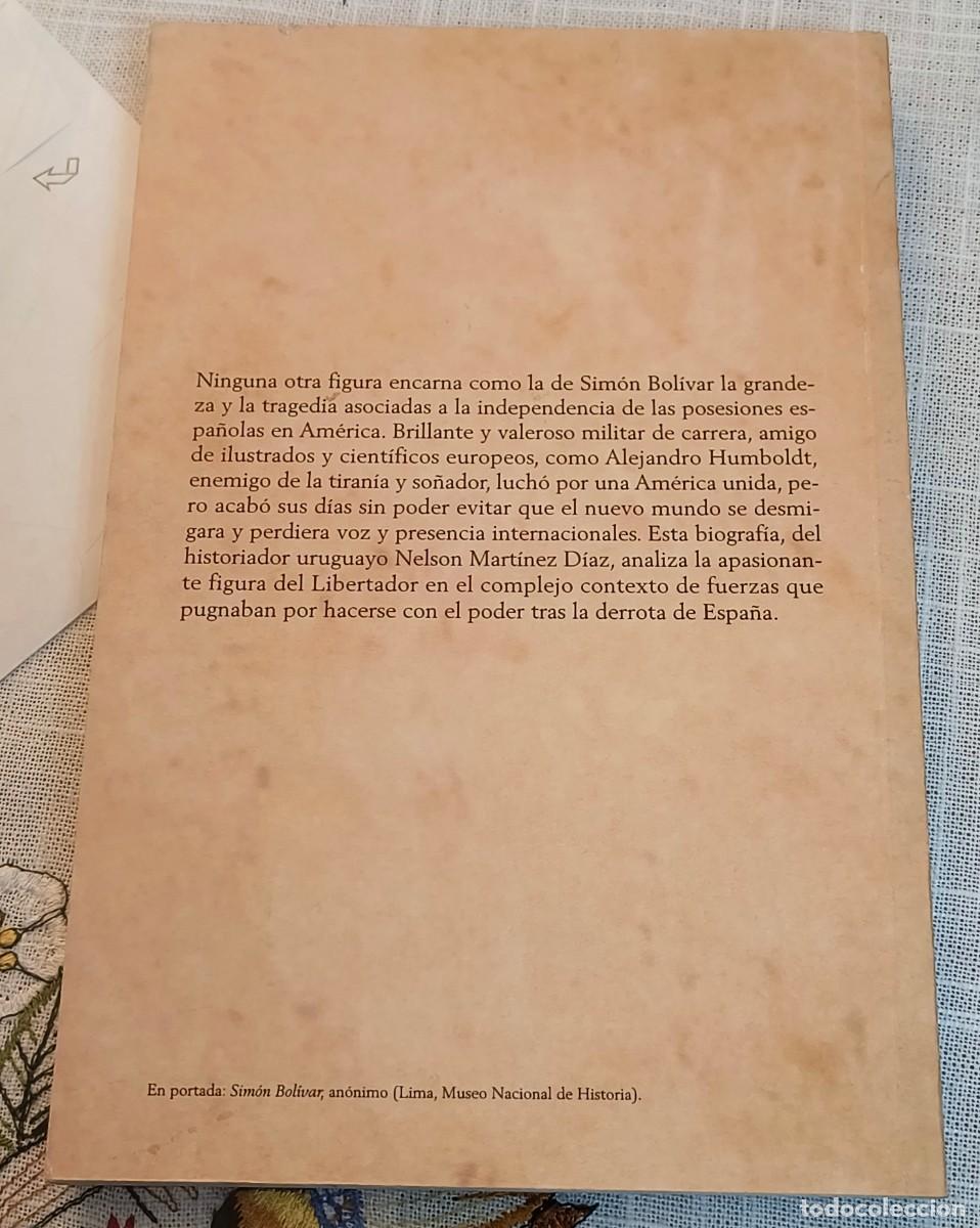 Libros de segunda mano: LIBRO | SIM&Oacute;N BOL&Iacute;VAR - NELSON MART&Iacute;NEZ D&Iacute;AZ - Foto 2