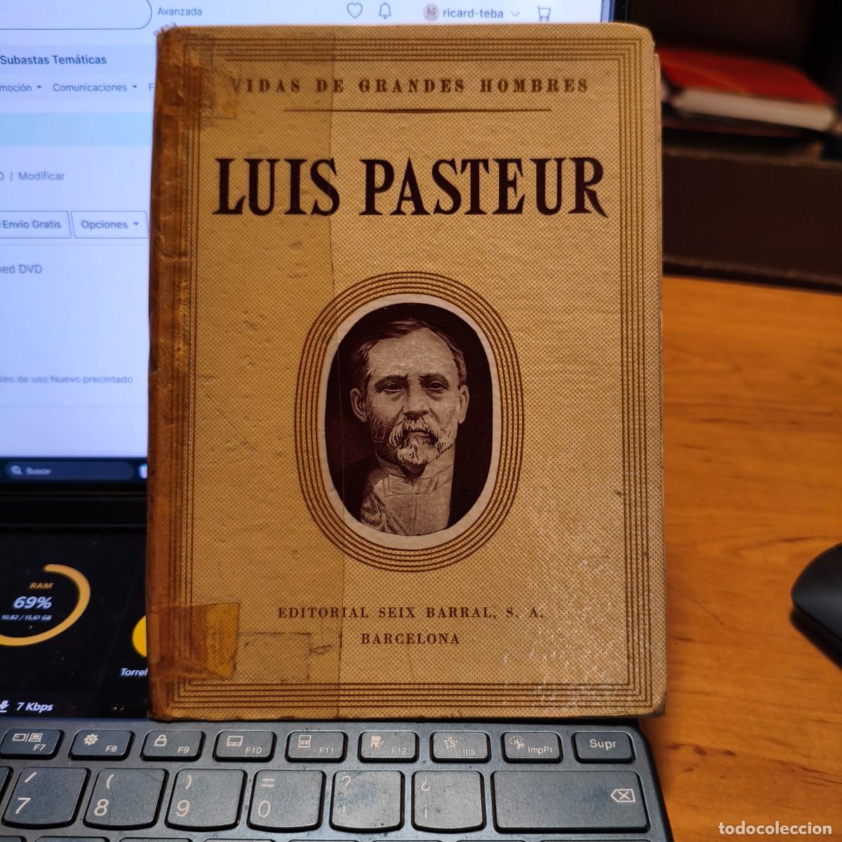 Libros de segunda mano: Luis Pasteur por Jos&eacute; Lleonart - Foto 1