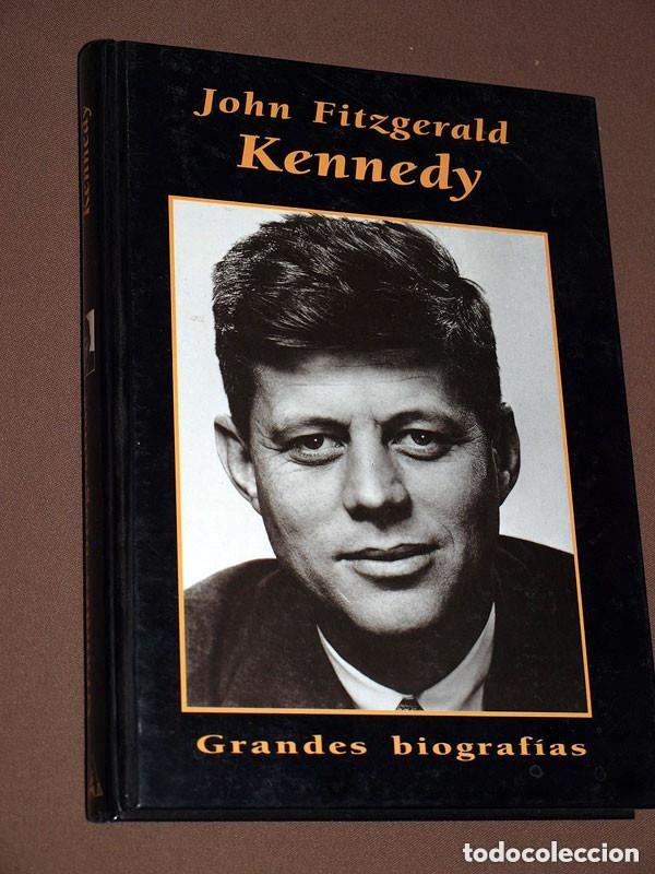 Libros de segunda mano: JOHN FITZGERALD KENNEDY. Dolors GAS&Oacute;S LAVI&Ntilde;A. Ediciones Rueda, 1996. Grandes Biograf&iacute;as. ILUSTRADO +