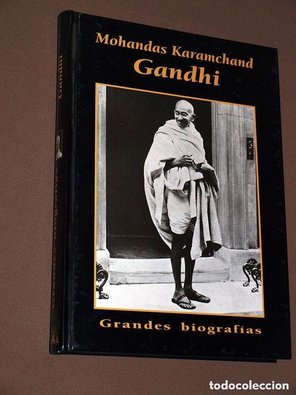 Libros de segunda mano: MOHANDAS KARAMCHAND GANDHI. Rosa HERRANZ. Ediciones Rueda, 1996. Grandes Biograf&iacute;as. ILUSTRADO ++