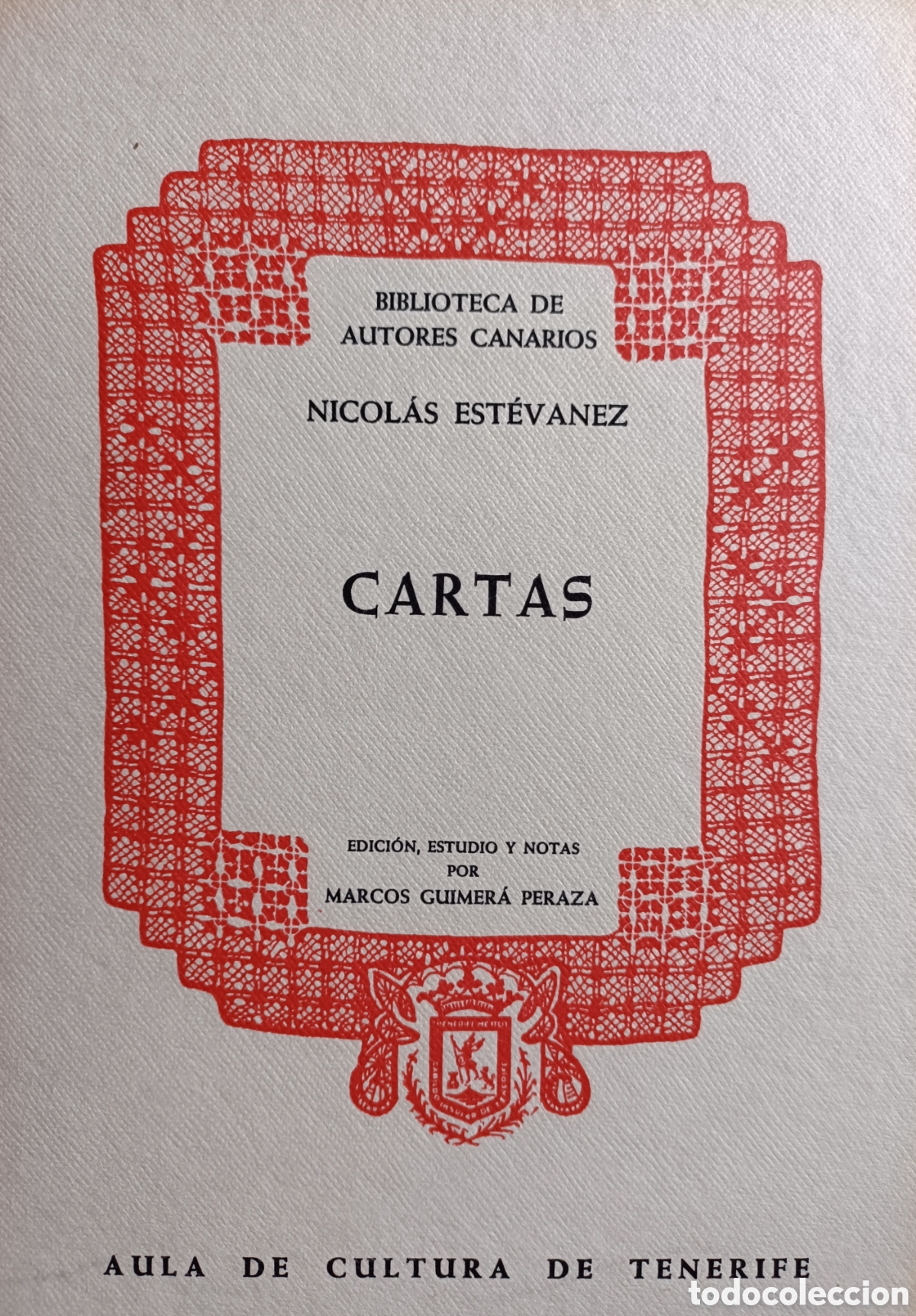 Libros de segunda mano: Cartas. Nicol&aacute;s Est&eacute;banez