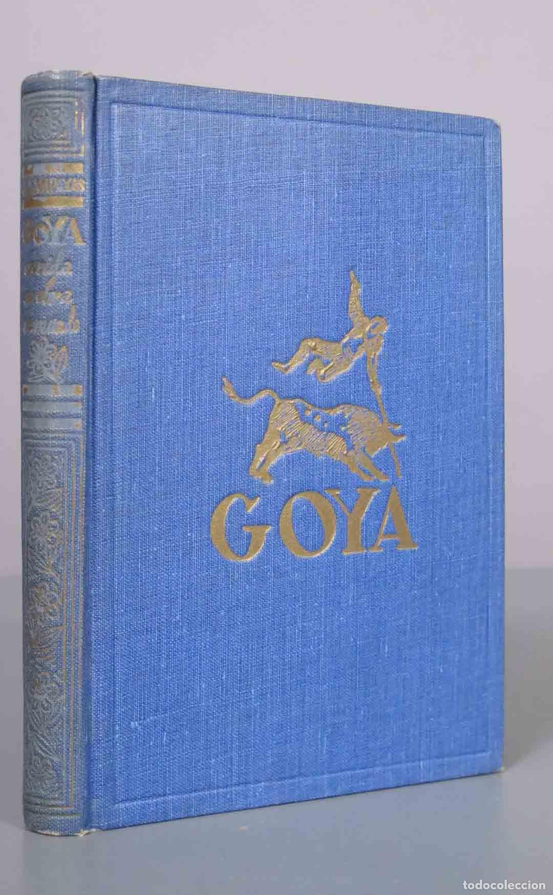 Libros de segunda mano: Goya (Su vida, su arte y su mundo) - Jose Llampayas - Biblioteca Nueva