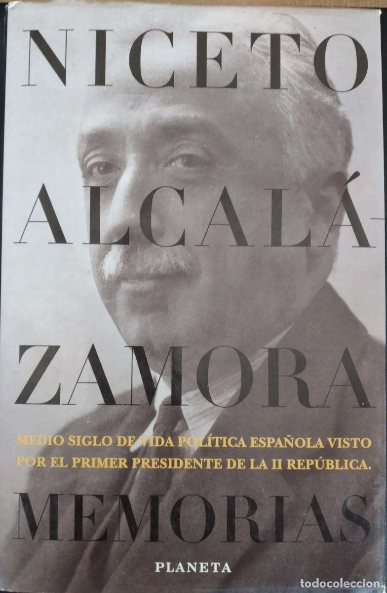 Libros de segunda mano: Memorias. Medio siglo de vida pol&iacute;tica... (ejemplar dedicado a Julio Ramos D&iacute;az)-Alcal&aacute; Zamora, N.